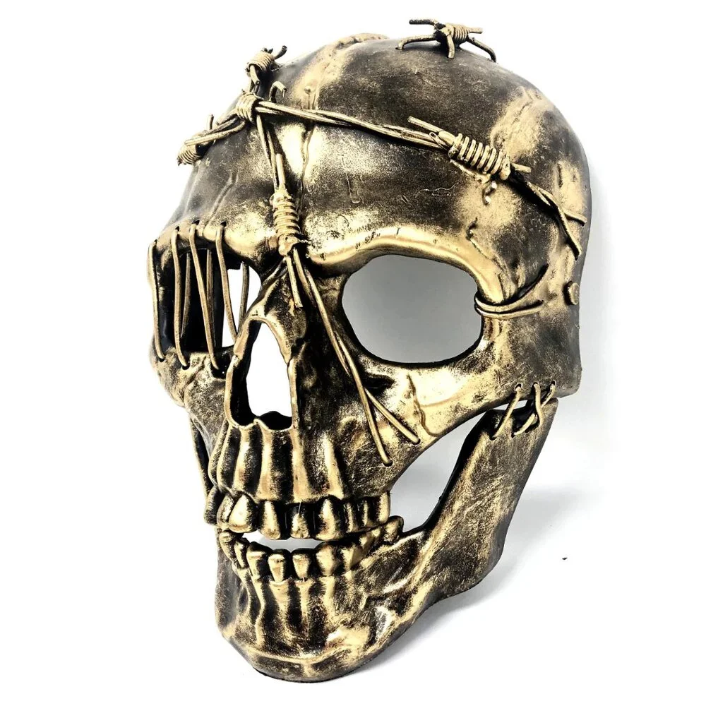 Steampunk Style Halloween Costume Skull Mask Masquerade Party Ball Masks